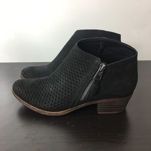 Lucky Brand Brielley Perforate Ankle Boot Sz 7